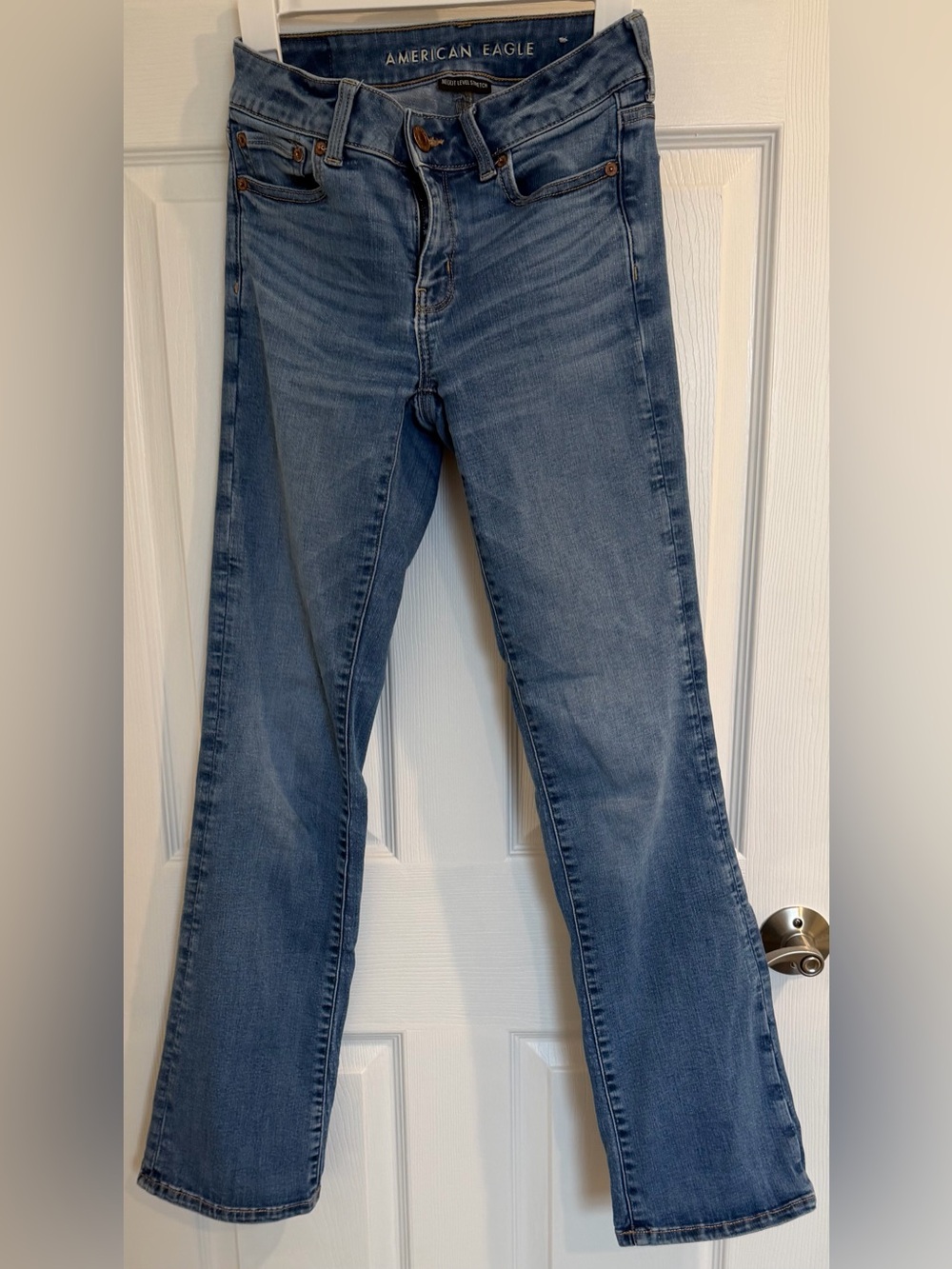 American Eagle Outfitters Women's Mid-Rise Flare Jeans Size 0